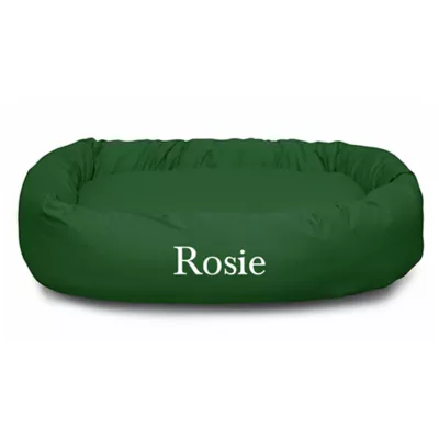 Product Majestic Pet Personalized Bagel Dog Bed