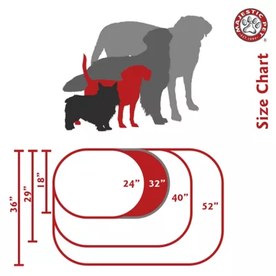 Majestic Pet Personalized Bagel Dog Bed - Image 4