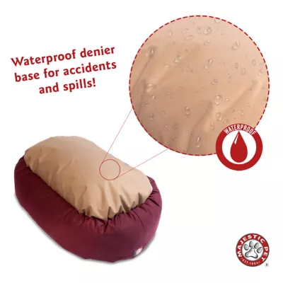 Majestic Pet Personalized Bagel Dog Bed - Image 5