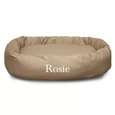 Majestic Pet Personalized Bagel Dog Bed - Image 1