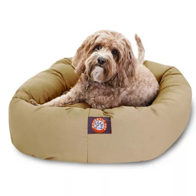 Majestic Pet Personalized Bagel Dog Bed - Image 2