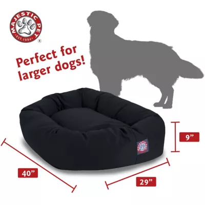 Product Majestic Pet Personalized Bagel Dog Bed