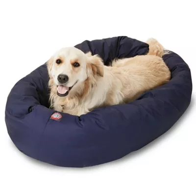 Majestic Pet Personalized Bagel Dog Bed - Image 2