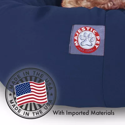 Majestic Pet Personalized Bagel Dog Bed - Image 6