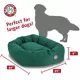 Product Majestic Pet Personalized Bagel Dog Bed