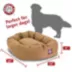 Majestic Pet Personalized Bagel Dog Bed image thumbnail 3