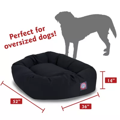 Product Majestic Pet Personalized Bagel Dog Bed