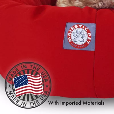 Majestic Pet Personalized Bagel Dog Bed - Image 6