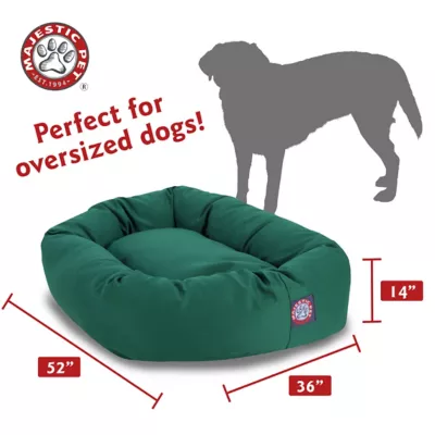 Product Majestic Pet Personalized Bagel Dog Bed