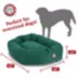 Majestic Pet Personalized Bagel Dog Bed image thumbnail 3