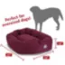 Majestic Pet Personalized Bagel Dog Bed image thumbnail 3