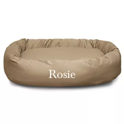 Majestic Pet Personalized Bagel Dog Bed - Image 1