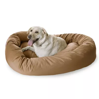 Majestic Pet Personalized Bagel Dog Bed - Image 2