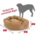 Majestic Pet Personalized Bagel Dog Bed image thumbnail 3