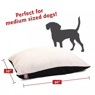 Majestic Pet Personalized Sherpa Pillow Dog Bed w/Removable Cover - Image 3