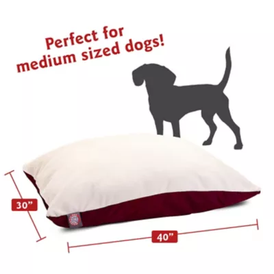 Majestic Pet Personalized Sherpa Pillow Dog Bed w/Removable Cover - Image 3