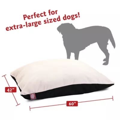 Product Majestic Pet Personalized Sherpa Pillow Dog Bed w/Removable Cover