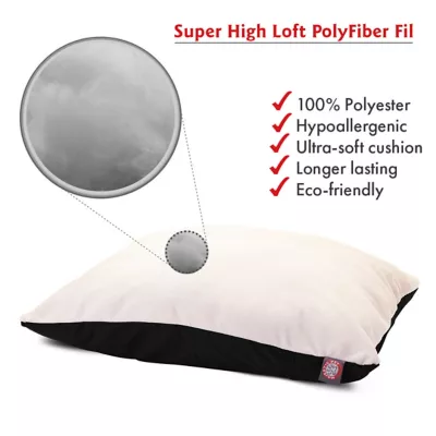 Product Majestic Pet Personalized Sherpa Pillow Dog Bed w/Removable Cover