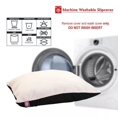 Product Majestic Pet Personalized Sherpa Pillow Dog Bed w/Removable Cover