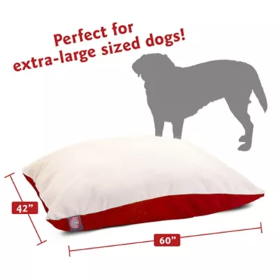 Product Majestic Pet Personalized Sherpa Pillow Dog Bed w/Removable Cover