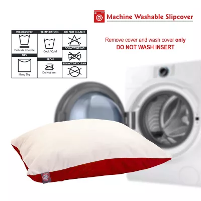 Product Majestic Pet Personalized Sherpa Pillow Dog Bed w/Removable Cover