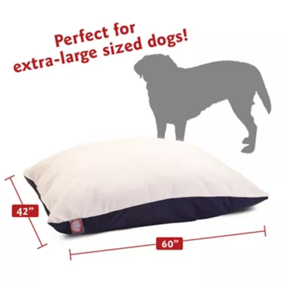 Majestic Pet Personalized Sherpa Pillow Dog Bed w/Removable Cover - Image 3