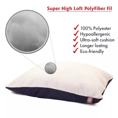Majestic Pet Personalized Sherpa Pillow Dog Bed w/Removable Cover - Image 4