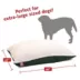 Majestic Pet Personalized Sherpa Pillow Dog Bed w/Removable Cover image thumbnail 3
