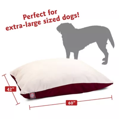 Majestic Pet Personalized Sherpa Pillow Dog Bed w/Removable Cover - Image 3