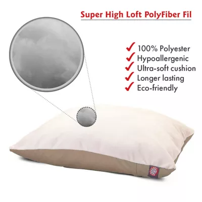 Product Majestic Pet Personalized Sherpa Pillow Dog Bed w/Removable Cover
