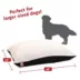 Majestic Pet Personalized Sherpa Pillow Dog Bed w/Removable Cover image thumbnail 3
