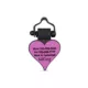 Product SiliDog The Silent Dog Tag Personalized Silicone Heart Dog & Cat ID Tag