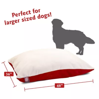 Majestic Pet Personalized Sherpa Pillow Dog Bed w/Removable Cover - Image 3