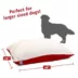 Majestic Pet Personalized Sherpa Pillow Dog Bed w/Removable Cover image thumbnail 3