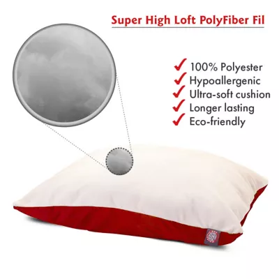 Majestic Pet Personalized Sherpa Pillow Dog Bed w/Removable Cover - Image 4