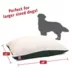 Majestic Pet Personalized Sherpa Pillow Dog Bed w/Removable Cover image thumbnail 3