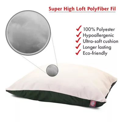 Product Majestic Pet Personalized Sherpa Pillow Dog Bed w/Removable Cover