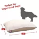 Product Majestic Pet Personalized Sherpa Pillow Dog Bed w/Removable Cover
