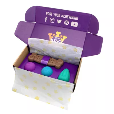 Product Sport Pet Chew King Toy Box, Toys for Dogs