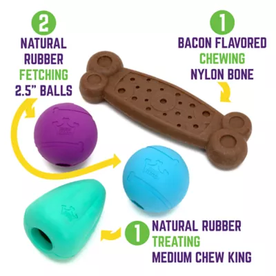 Product Sport Pet Chew King Toy Box, Toys for Dogs