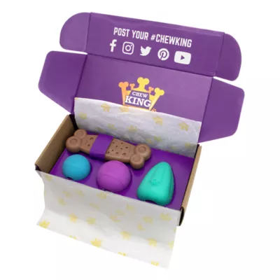 Product Sport Pet Chew King Toy Box, Toys for Dogs