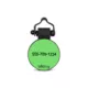 Product SiliDog The Silent Dog Tag Personalized Silicone Circle Dog & Cat ID Tag