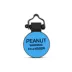 SiliDog The Silent Dog Tag Personalized Silicone Circle Dog & Cat ID Tag image thumbnail 1