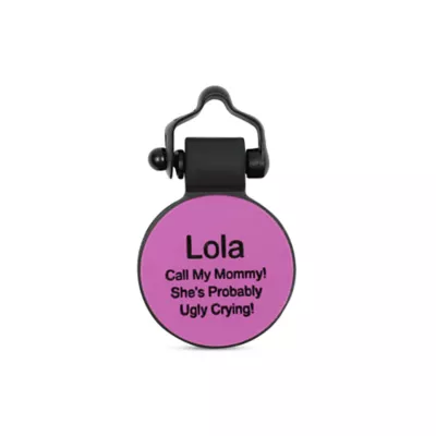 Product SiliDog The Silent Dog Tag Personalized Silicone Peace Dog & Cat ID Tag