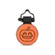 Product SiliDog The Silent Dog Tag Personalized Silicone Pumpkin Dog & Cat ID Tag