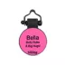SiliDog The Silent Dog Tag Personalized Silicone Flower Dog & Cat ID Tag image thumbnail 2