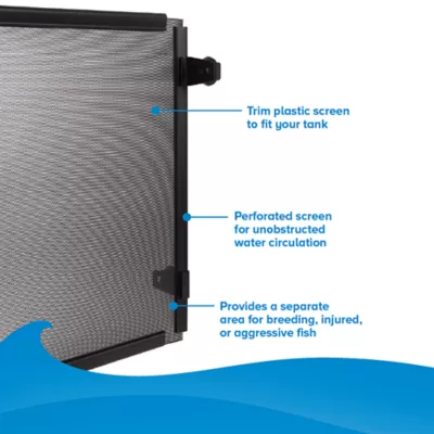 Top Fin® Tank Divider - Fish Tank Aquarium - 10-55 Gallon - Image 3