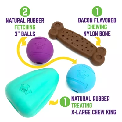 Product Sport Pet Chew King Toy Box, Toys for Dogs