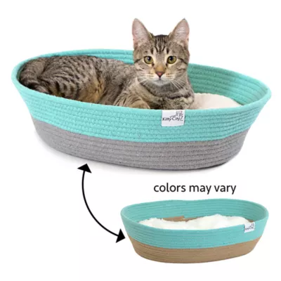 Product Kitty City Woven Cat Bed