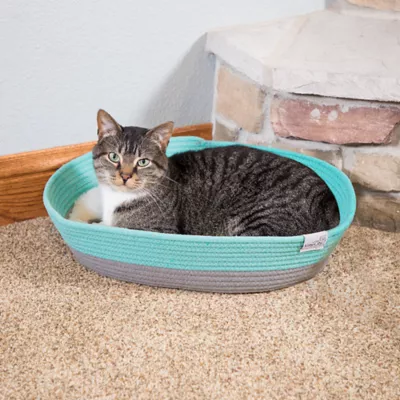 Product Kitty City Woven Cat Bed